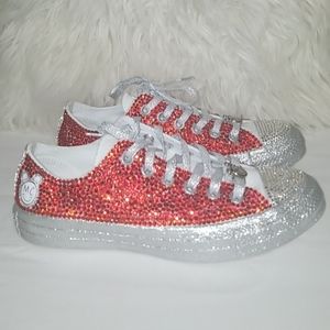 HandCrafted Mickey Mouse Converse(or best offer)